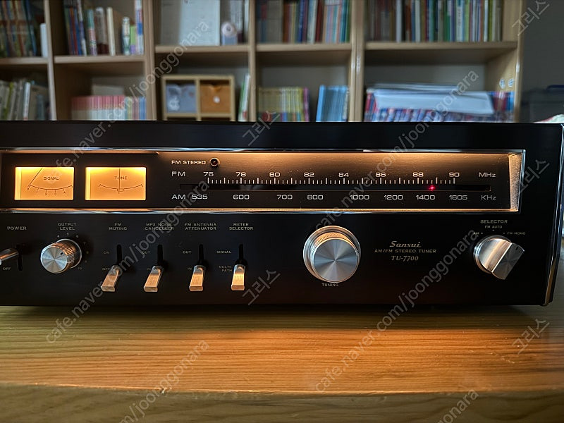 (가격내림) 산수이 TU-7700 스테레오 튜너--1