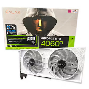 갤럭시 GALAX 지포스 RTX 4060 Ti WHITE OC V2 D6 8GB (미개봉)