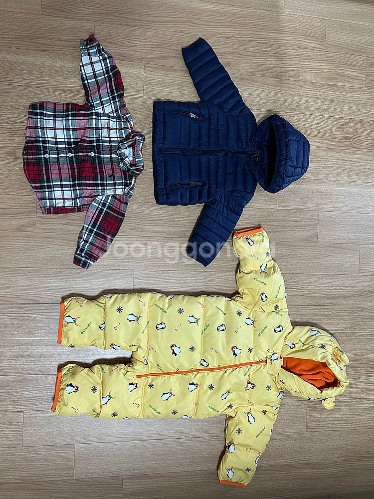 남아 돌전 겨울 아우터 일괄(폴로12m,콜롬비아12m)--0