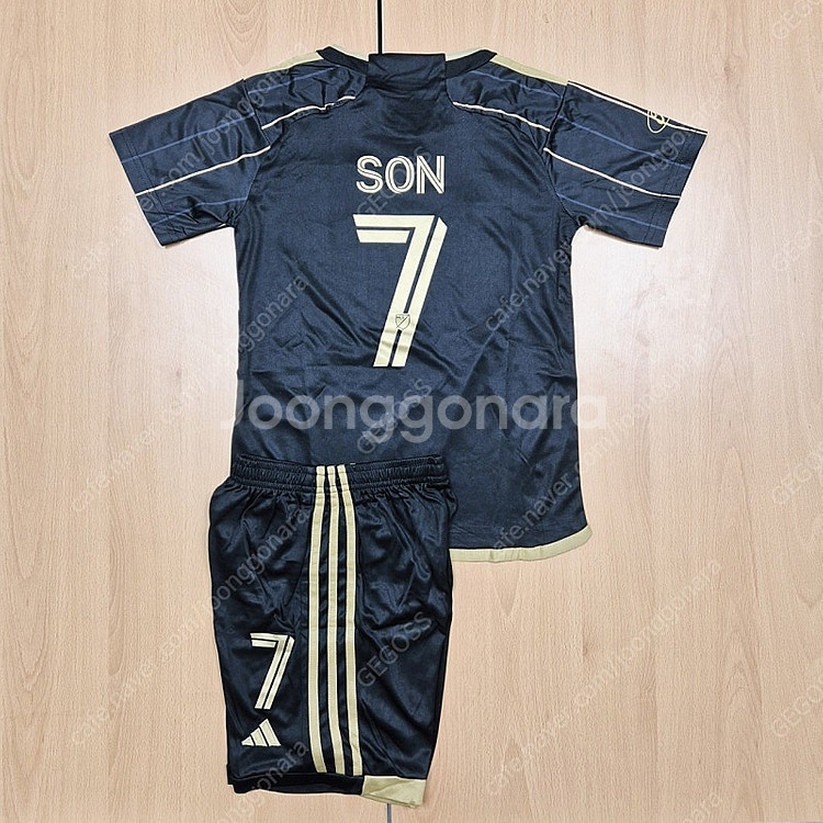 2025 LAFC 홈 손흥민 축구 키즈 어린이 유니폼--1