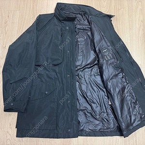 알레그리 이태리 gipitex 스웨덴 야상 블랙 50 103-105 정가 89만원