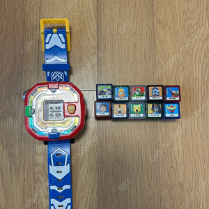 헬로카봇 큐브시계 및 큐브