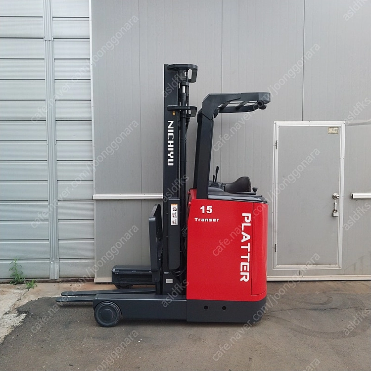 니찌유 전기 전동지게차 1.5톤 2단 4000MM 2019년식 FBR15-80 중고 이미지