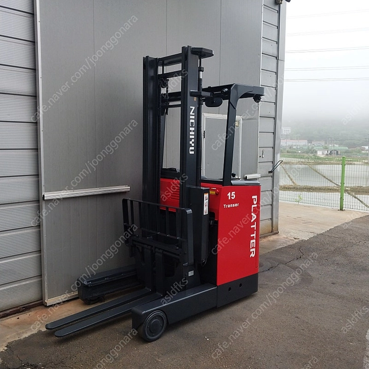 니찌유 전기 전동지게차 1.5톤 2단 4000MM 2019년식 FBR15-80 중고 이미지