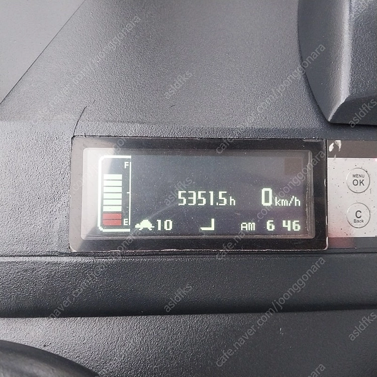 니찌유 전기 전동지게차 1.5톤 2단 4000MM 2019년식 FBR15-80 중고 이미지