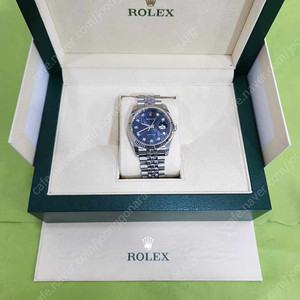 116234 롤렉스 데이트저스트 청판 컴퓨터 10P 팝니다 36미리