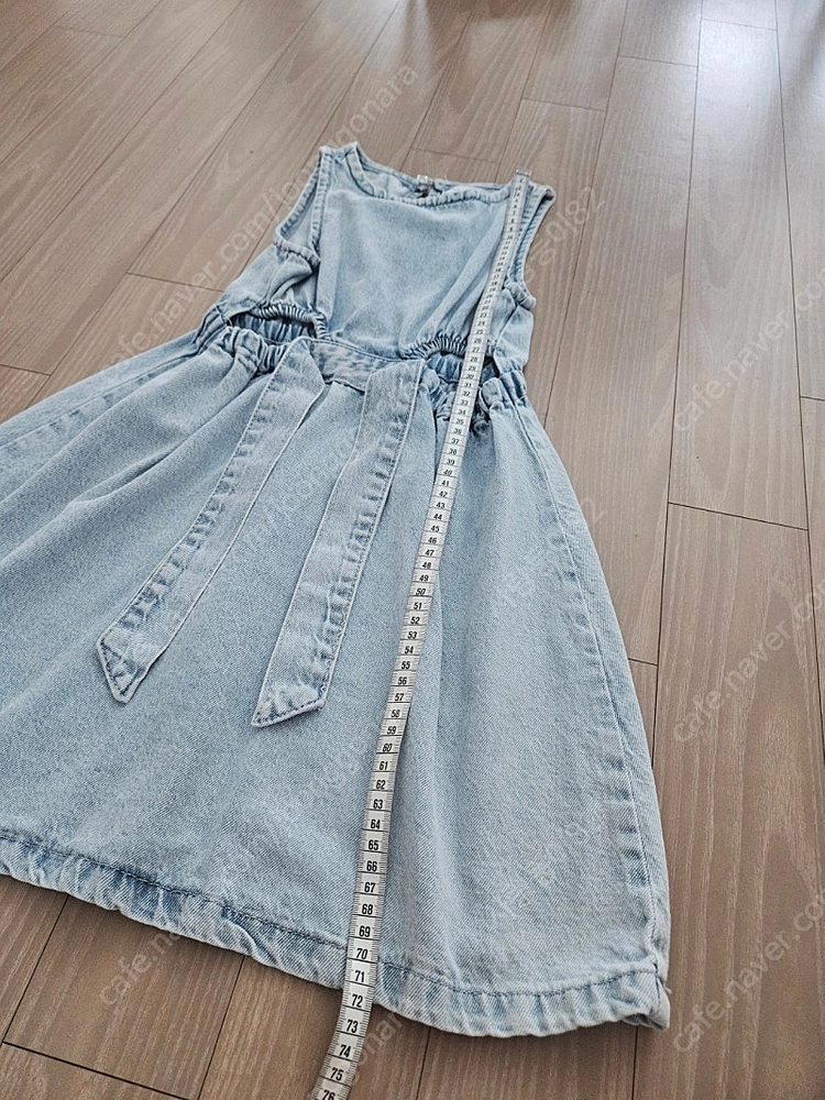 ZARA 여아 데님 원피스 134 이미지