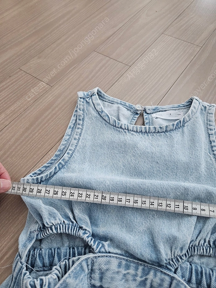 ZARA 여아 데님 원피스 134 이미지