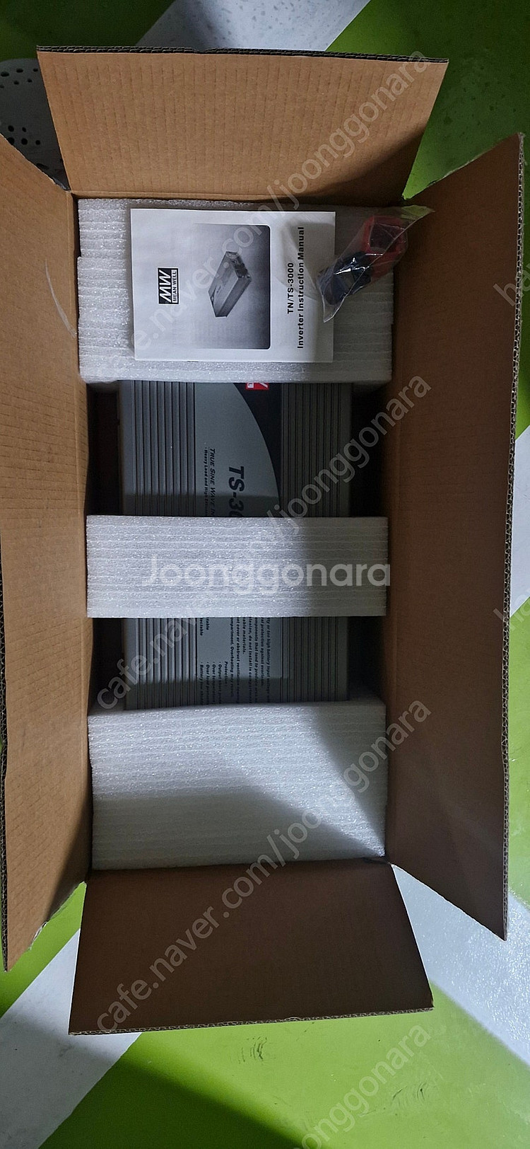 Meanwell 순수 사인파 3KW 인버터 24V 220V TS-3000-224B 차량용 인버터--1