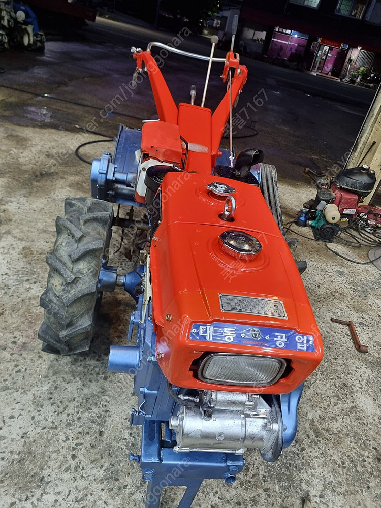 대동 경운기 키시동 팝니다 이미지