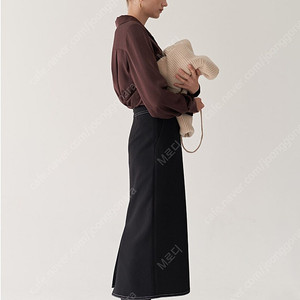 모한 FW wrap skirt