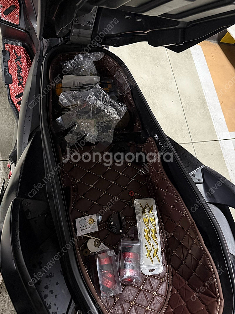 야마하 xmax 17년식 빅스쿠터 배달세팅 싸게 묻따 ...--7