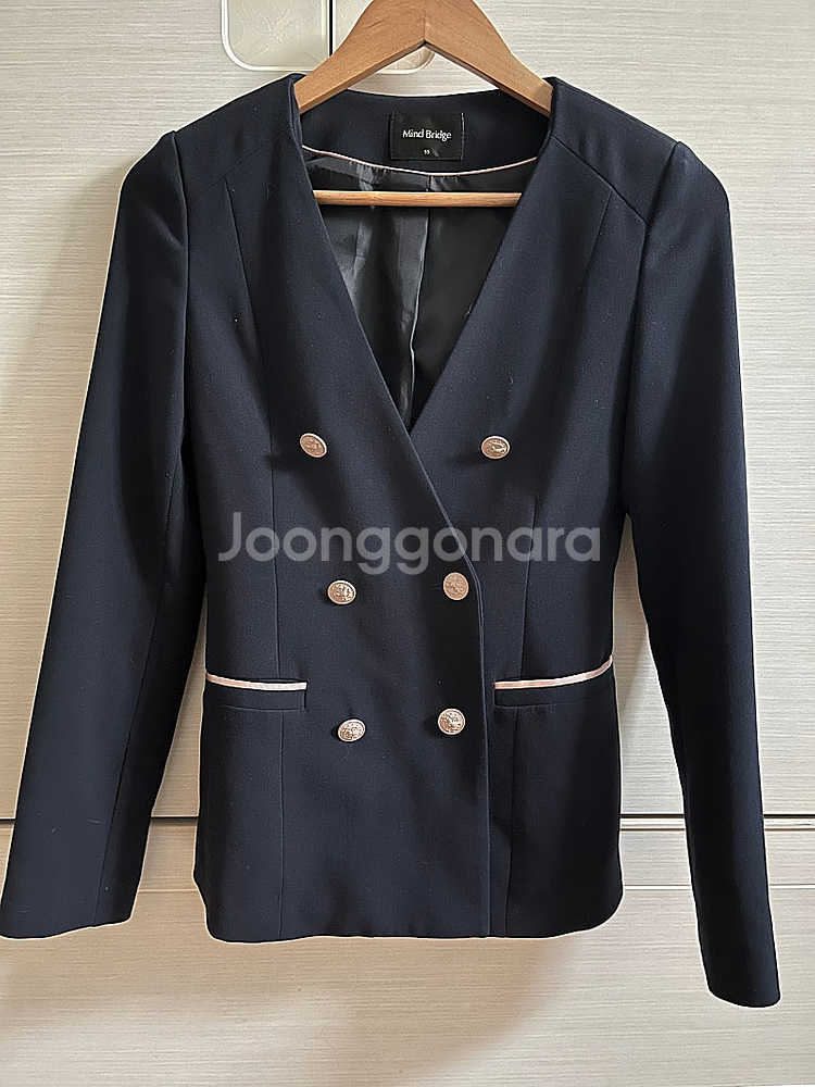 마인드 브릿지 네이비 여성 자켓 55--0
