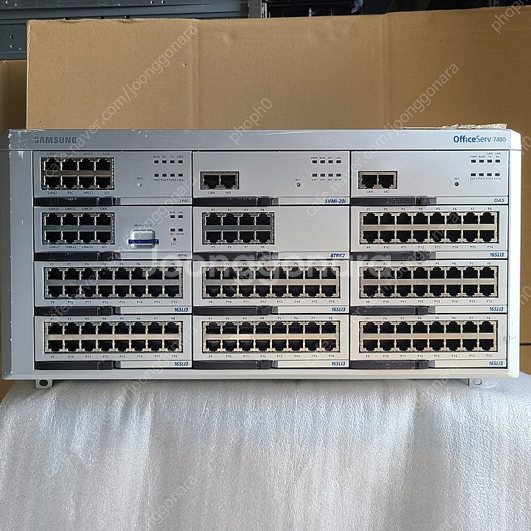 OfficeServ 7400 삼성 키폰 주장치 모듈--0