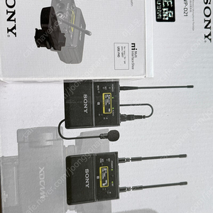 소니 uwp-d21, smad-p5 와이어리스 마이크
