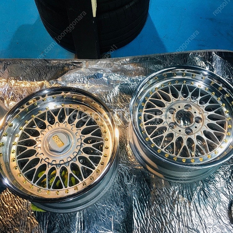 bmw bbs 스타일5 rc 009/010 17인치 휠--0