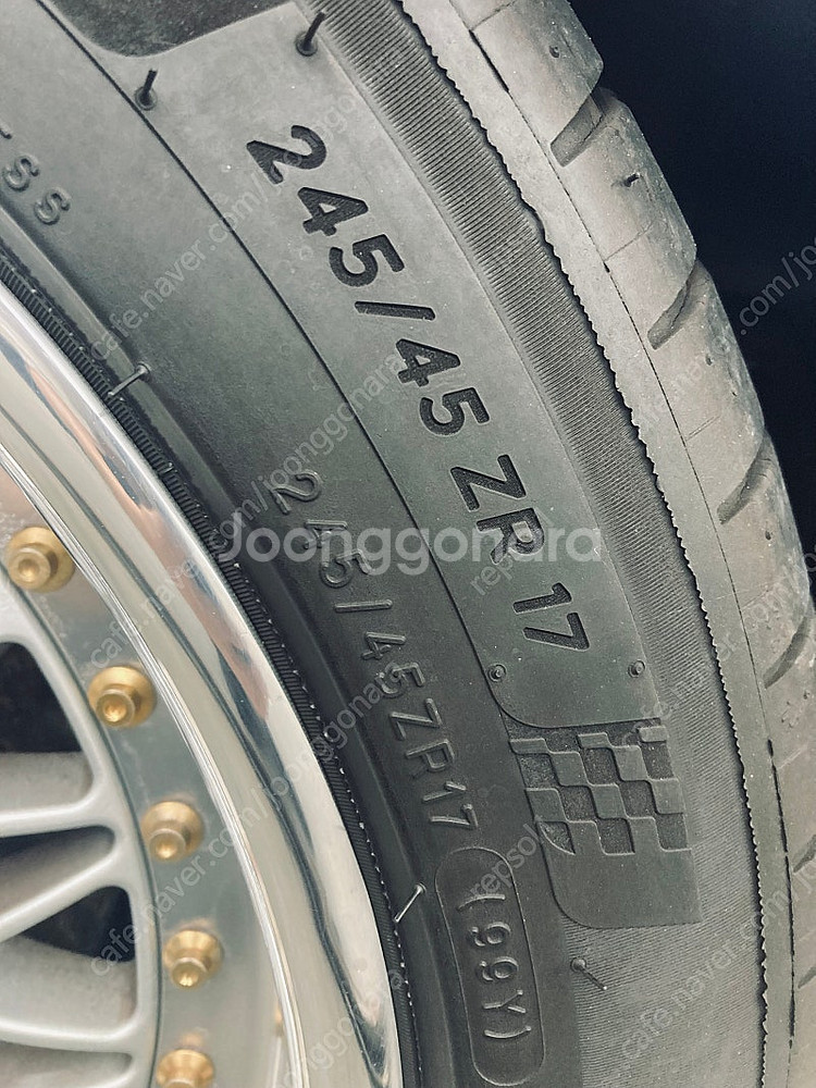 bmw bbs 스타일5 rc 009/010 17인치 휠--7