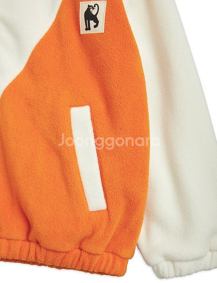 미니로디니 오렌지 플리스 집업 점퍼 140 (9-10세--3