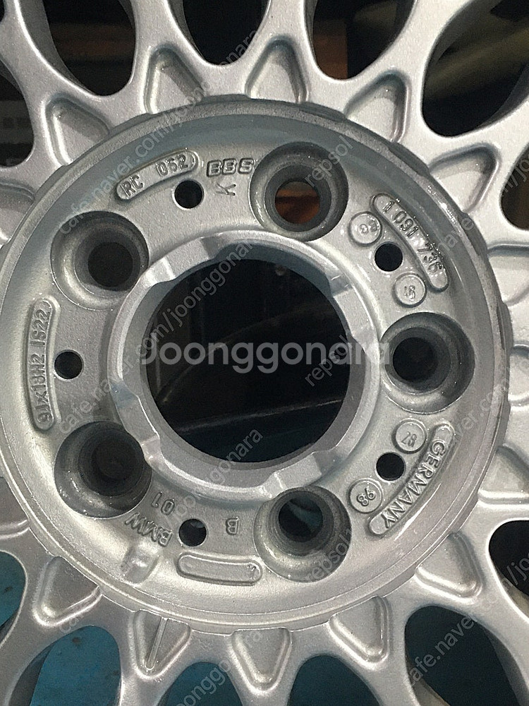 bmw bbs 스타일5 rc 061/062 18인치 휠--3