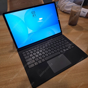 갤럭시탭s10 FE+플러스 5g 128gb 팝니다. (정품 키보드포함)