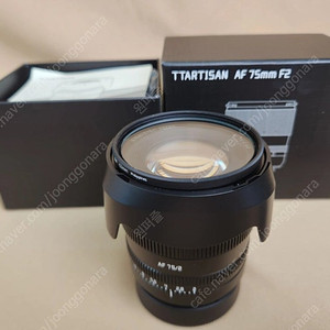 TTArtisan AF 75mm F2 렌즈입니다