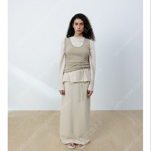 le917 BASIC KNIT CARDIGAN, BASIC LONG SCOOP NECK TOP 36 사이즈