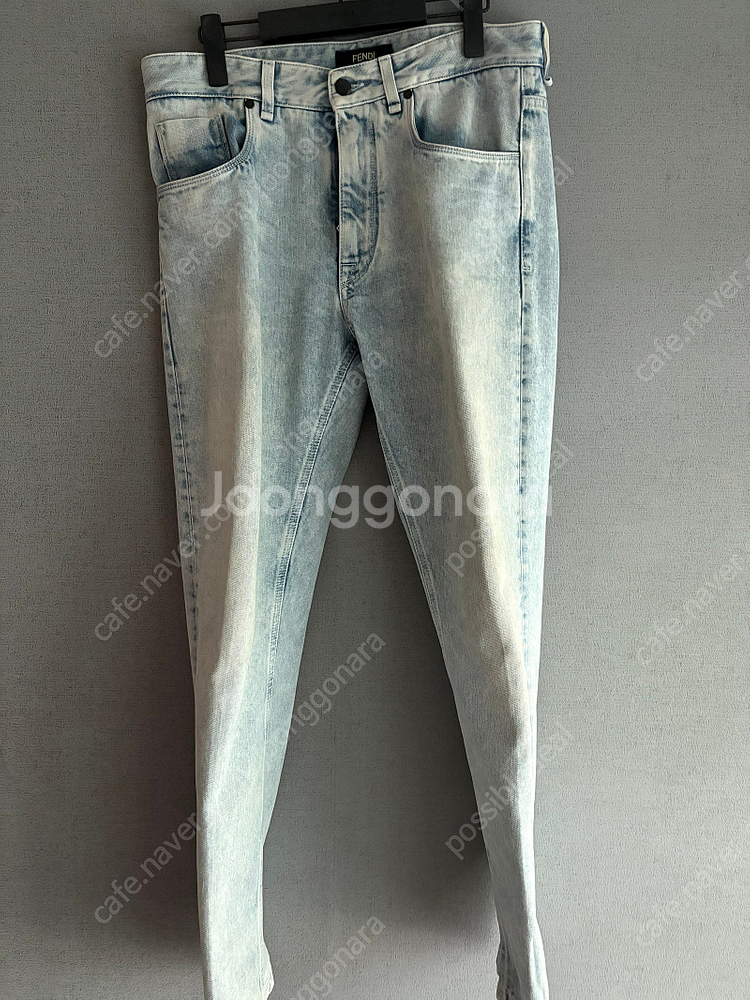 펜디 시그니처 데님 워싱진 박재범 팬츠 32/34--1