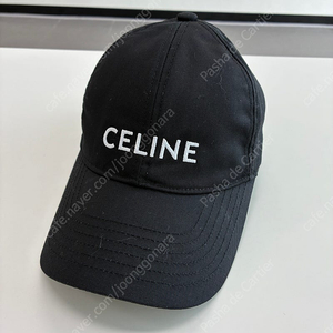 셀린느 볼캡 CELINE 로고 블랙 캡모자