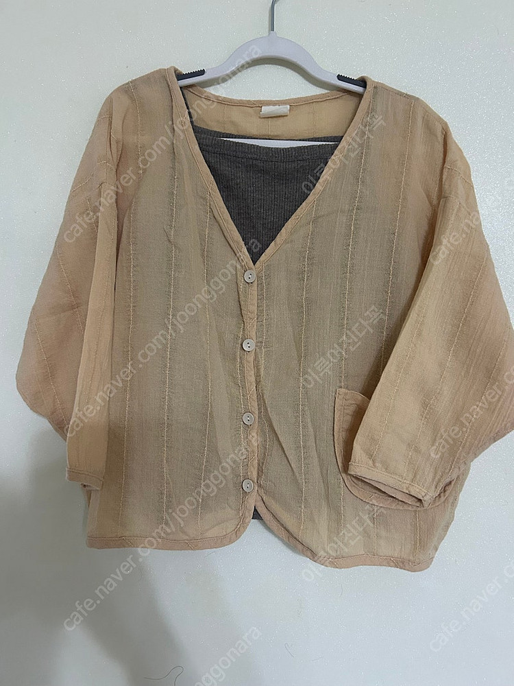 상태최상) 로다제이 오트밀 가디건 s+ 나시, 바지 일괄--2