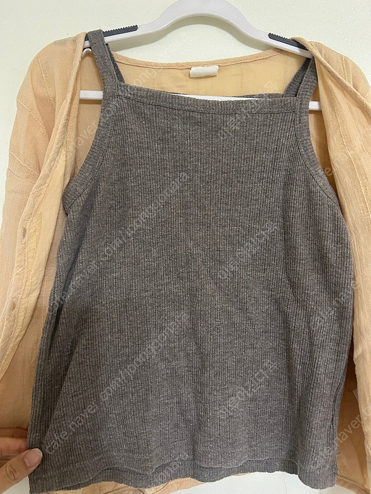 상태최상) 로다제이 오트밀 가디건 s+ 나시, 바지 일괄--3