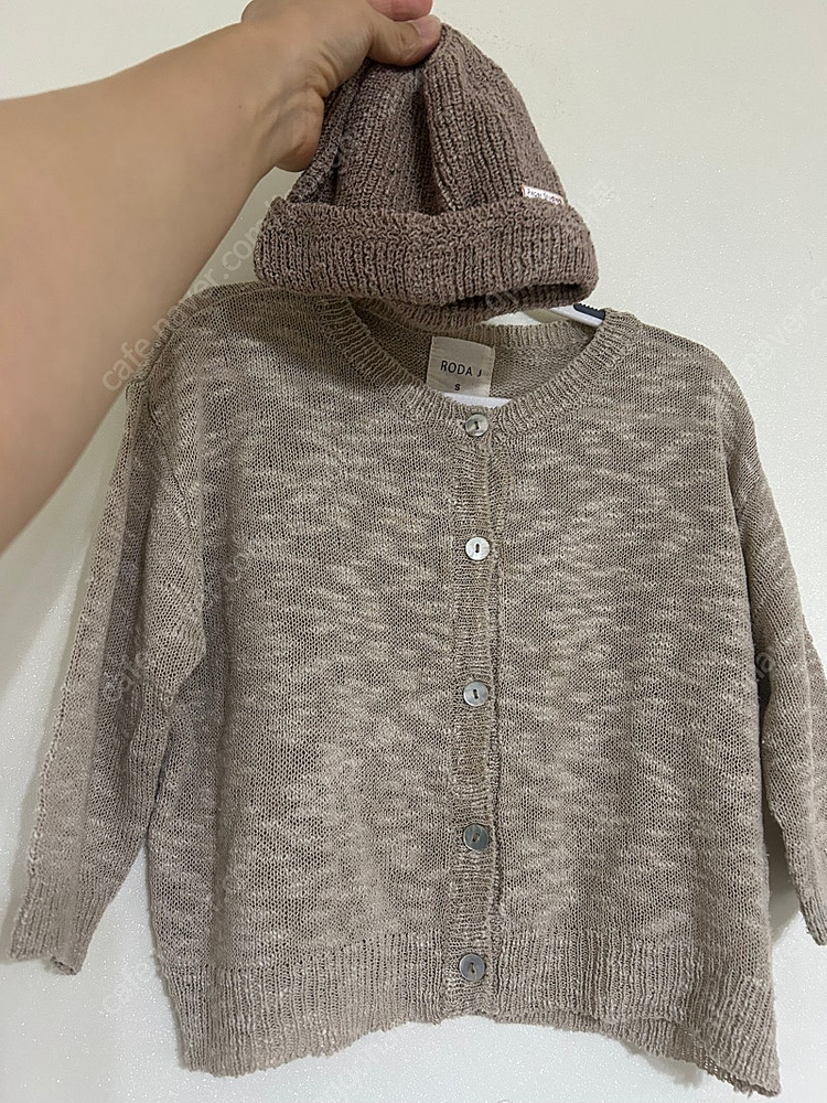 상태최상) 로다제이 오트밀 가디건 s+ 나시, 바지 일괄--7