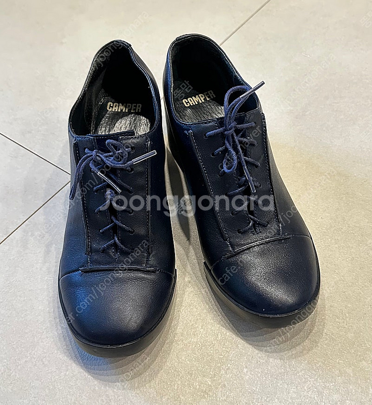 캠퍼 camper구두 38사이즈 / 택포35000--0