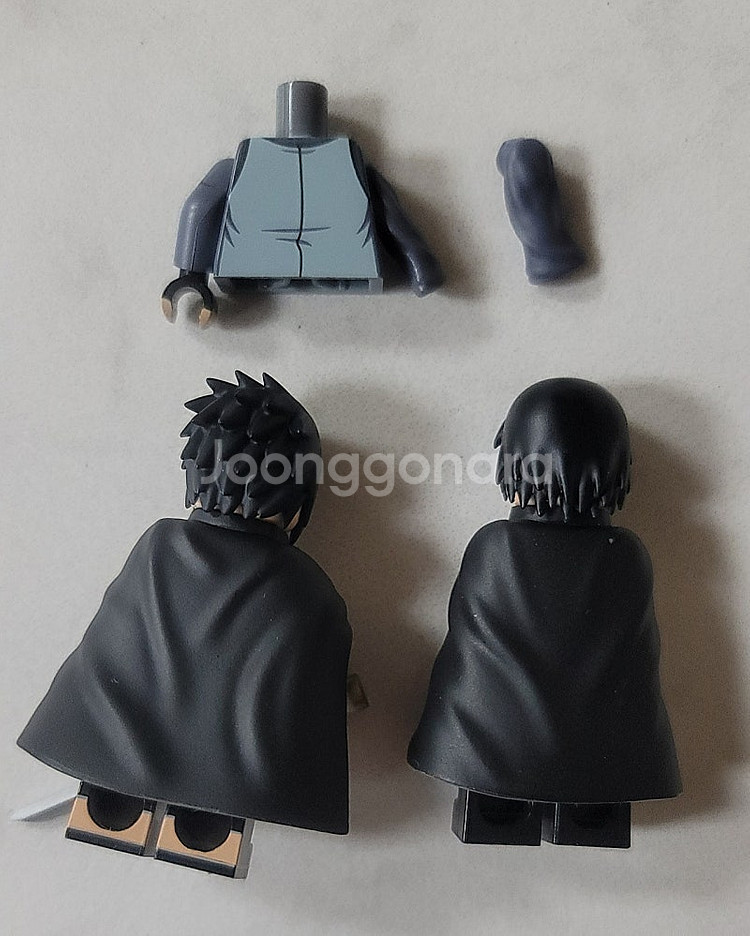 레고 커스텀 미니피규어 나루토 오렌지브릭 사스케 팝니다--2