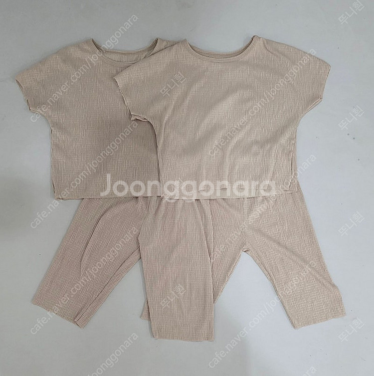 비비엔다 비비로그 쿨링 플리츠 상하복 100 쌍둥이 가...--1
