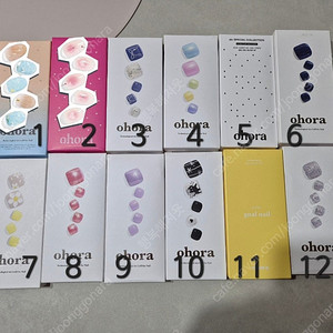 오호라 젤네일,페디 새제품 &사용한제품