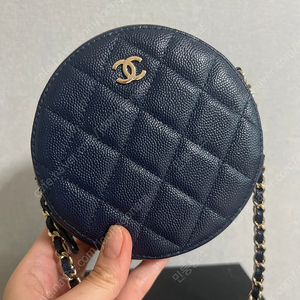 샤넬 클래식 동그리 라운드백