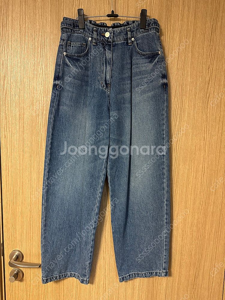 한섬 시스템 허리 밴딩 청바지. 미착용 새것--0