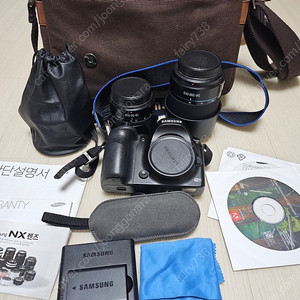 삼성NX30카메라 보디& 렌즈2개 18-55&망원줌렌즈50-200 풀세트