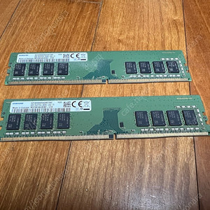 삼성 DDR4 데스크탑 매모리 ram 램 8기가 2개