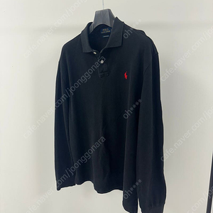 (정품) 폴로 랄프로렌 pk긴팔 카라티셔츠 커스텀핏 신형 매장판 Xl 급처