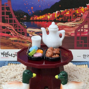 수공예 미니어처 다과상 판매