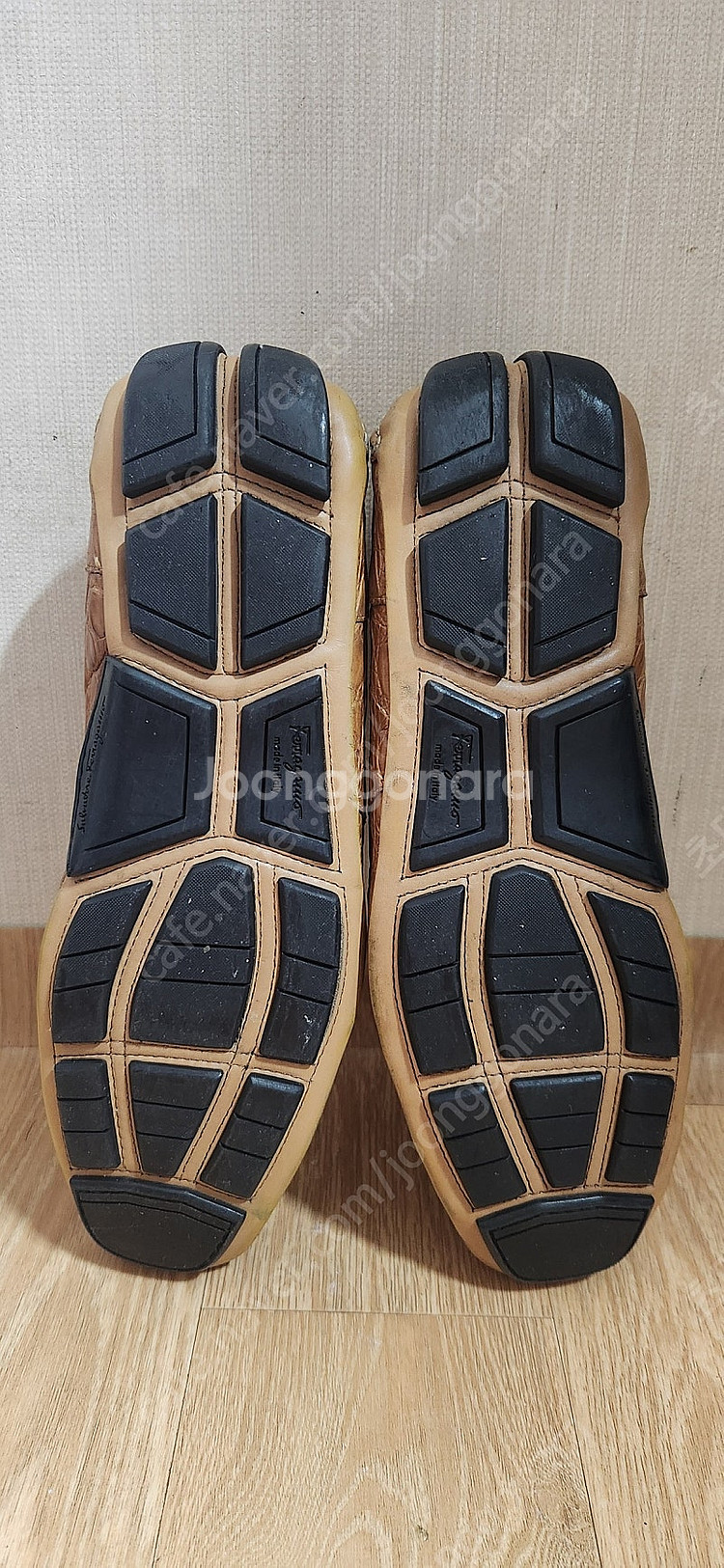 (8.5/270)한정판 페라가모구두 크로커다일 페라가모로퍼 드라이빙슈즈--6