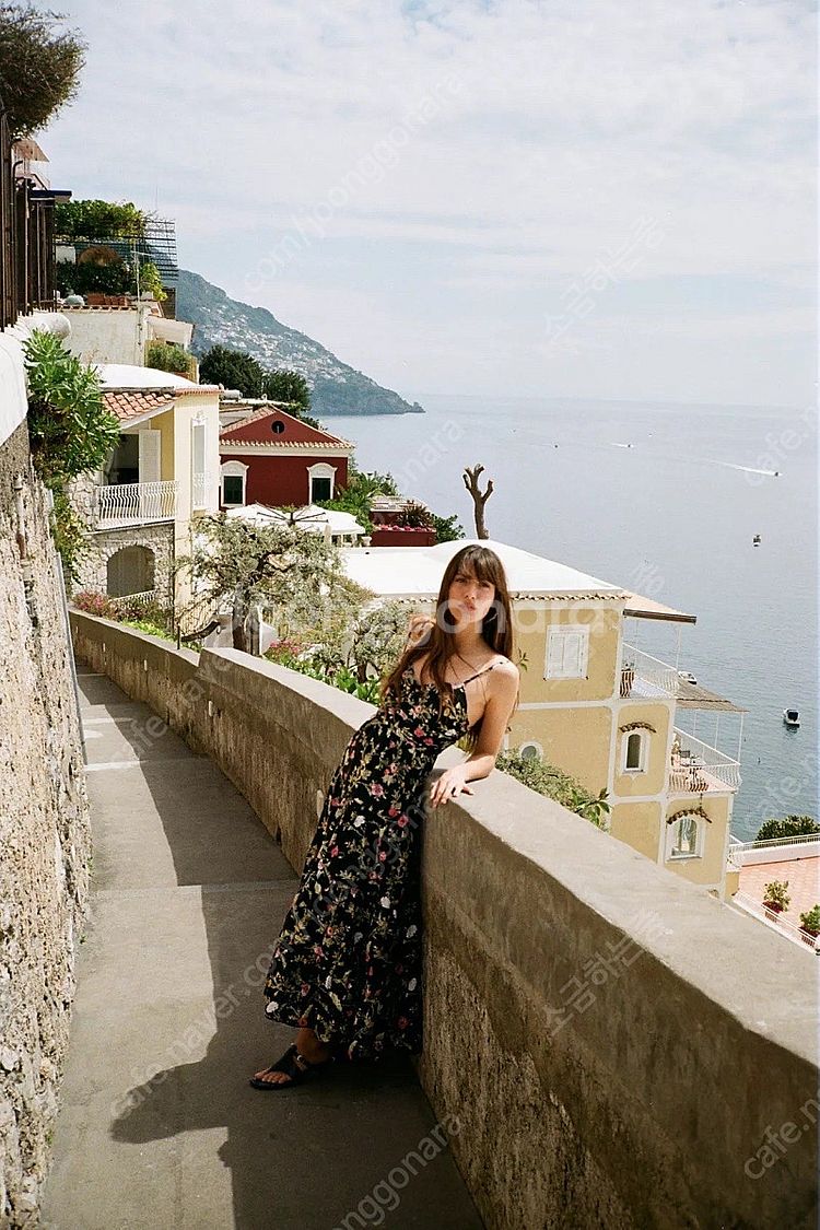 zara 자라 펀칭 자수 패턴 미디 원피스 새상품--0