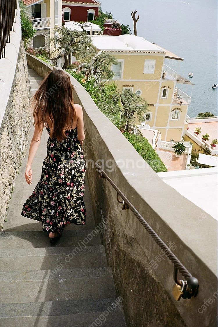 zara 자라 펀칭 자수 패턴 미디 원피스 새상품--4