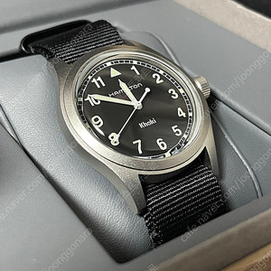 해밀턴 카키필드 쿼츠 38mm 블랙 (돔글라스 모딩) 판매