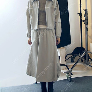 zara 자라 나일론 스토퍼 스커트 새상품