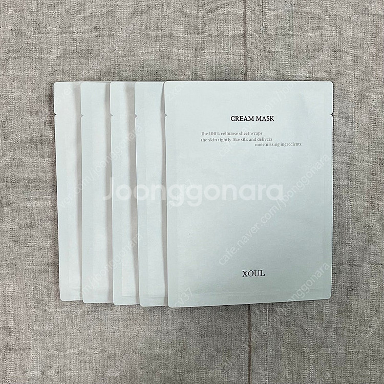 xoul 소울 시크릿 솔루션 크림 마스크팩 5개--0