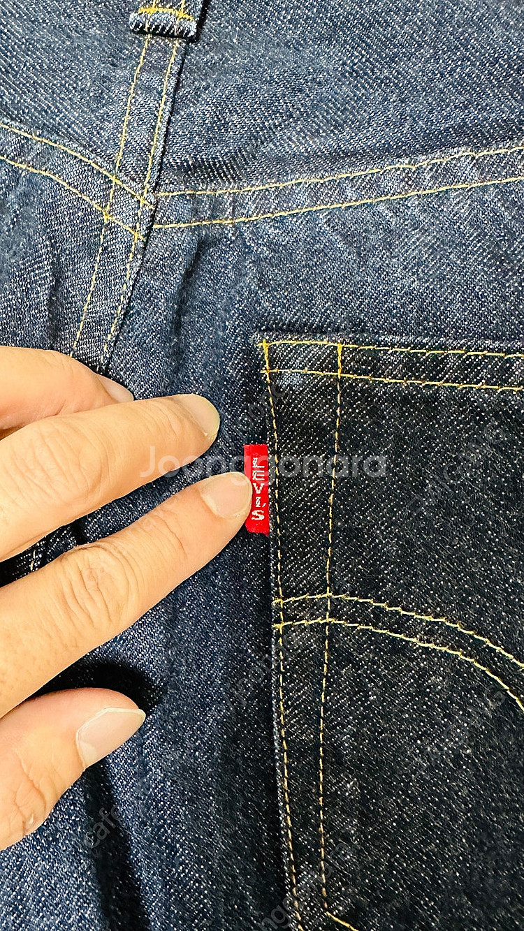 LVC 1947 501 린스드 W28 L32 (L30으로 기장 수선)--2