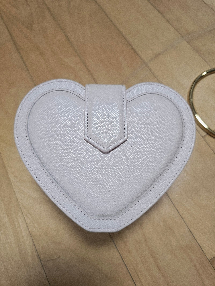 마이아이코 하트백 핑크--3