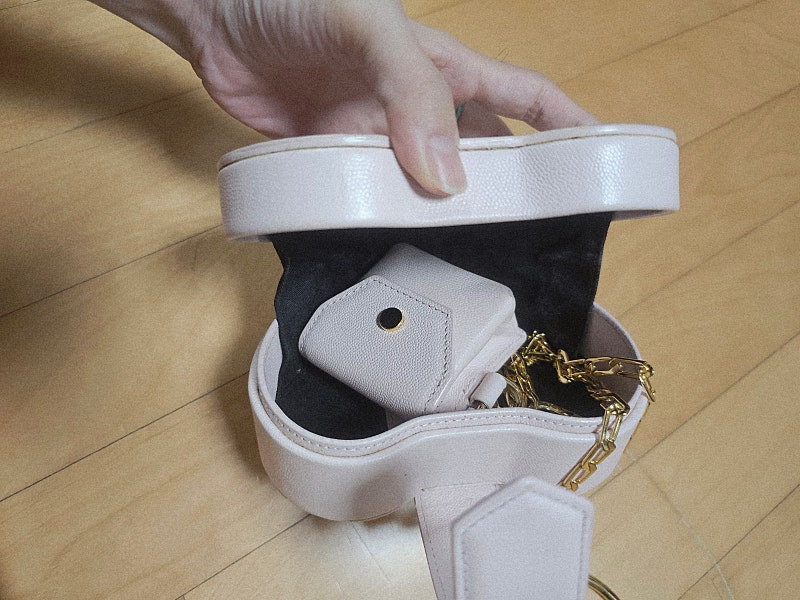 마이아이코 하트백 핑크--6